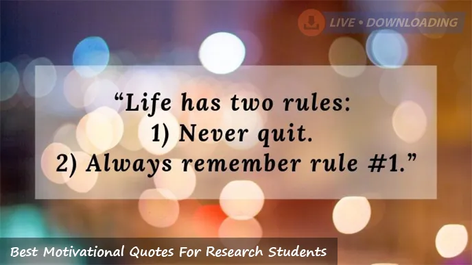 20 Best Motivational Quotes For Research Students – Postgraduate Study