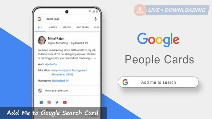 Add Me to Search Card: How to Create Google People Search Card 2023