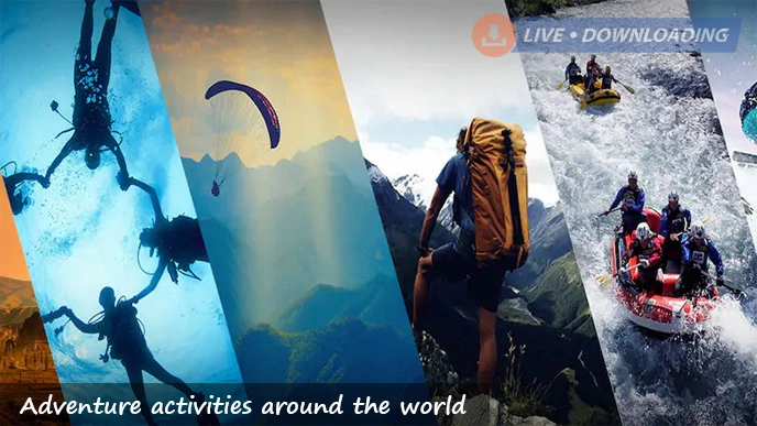 Adventure activities around the world