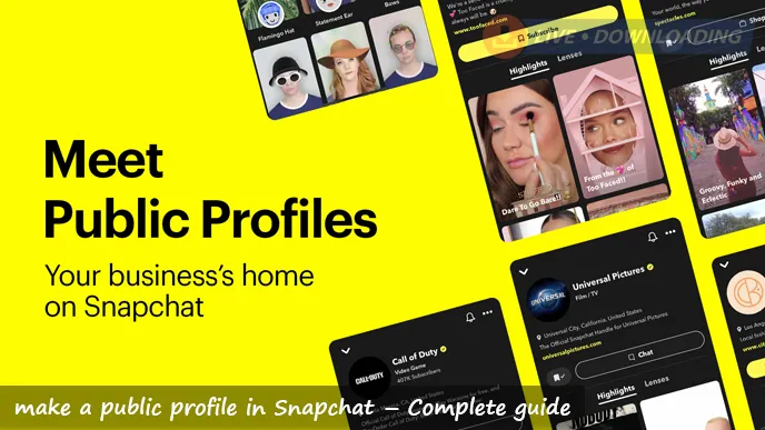 How to make a public profile in Snapchat – Complete guide to follow in 2024