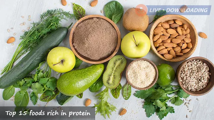 Top 15 foods rich in protein - LD