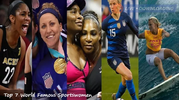 Top 7 World Famous Sportswomen - LD