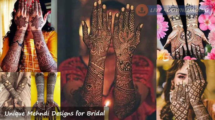 Unique Mehndi Designs for Bridal