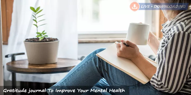 Gratitude journal To Improve Your Mental Health - LiveDownloading
