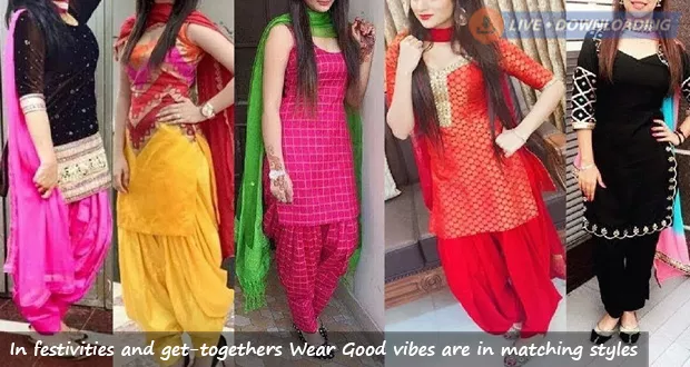 In festivities and get-togethers Wear Good vibes are in matching styles - LiveDownloading