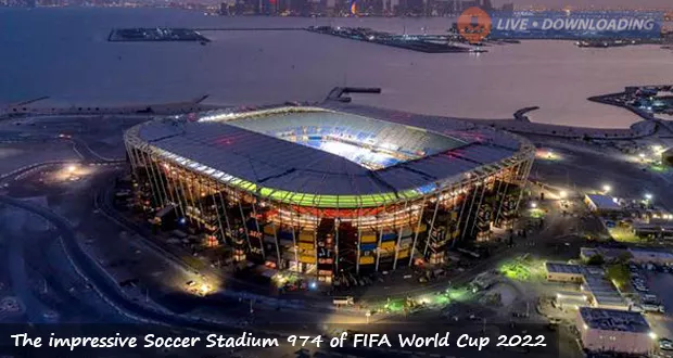 The impressive Soccer Stadium 974 of FIFA World Cup 2023 - Livedownloading