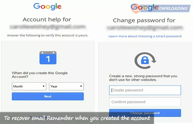 To recover email Remember when you created the account - Livedownloading